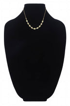 Chain Link Necklace with Beaded Accents