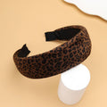 Animal Print Wide Padded Headband