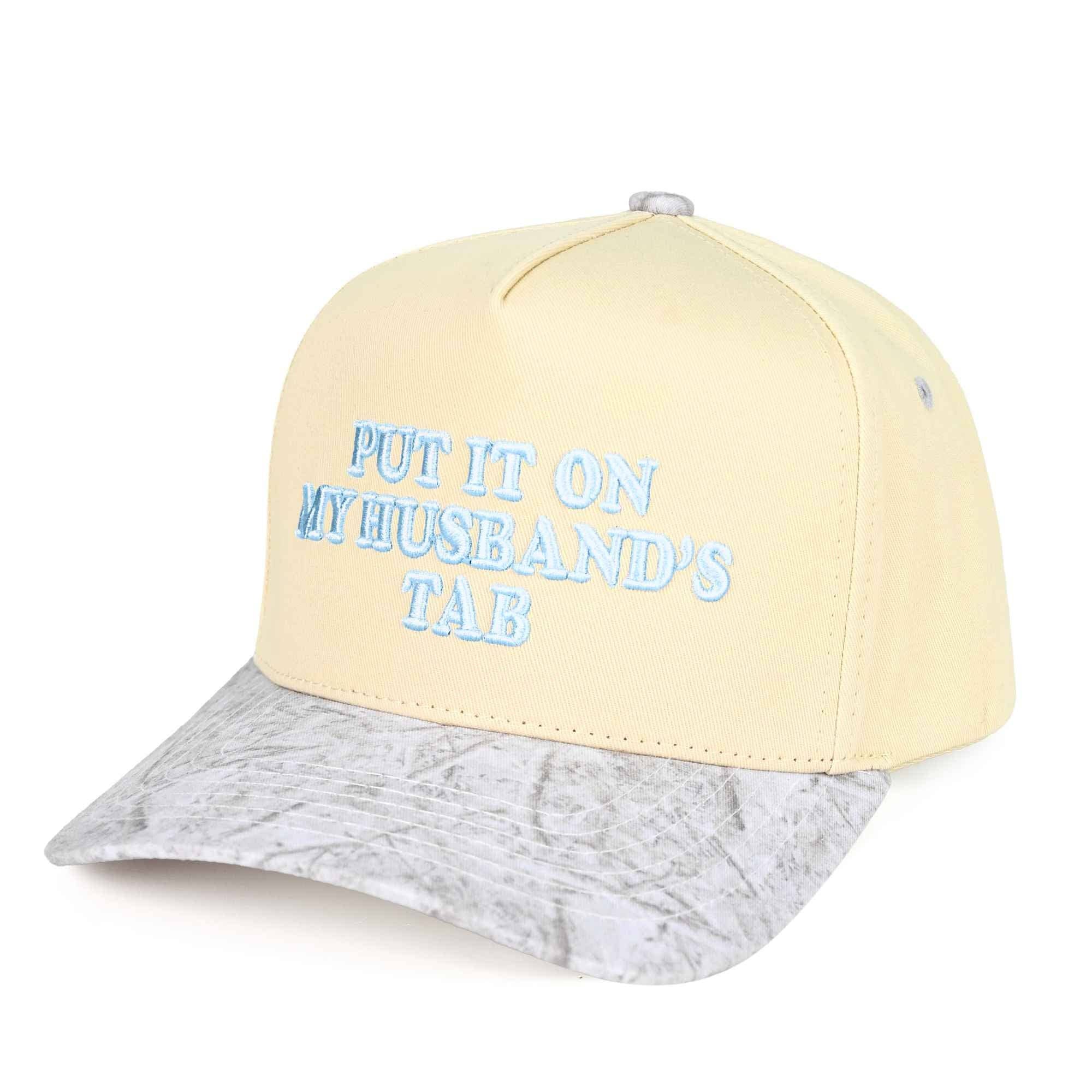 Put It On My Husband's Tab Trucker Hat