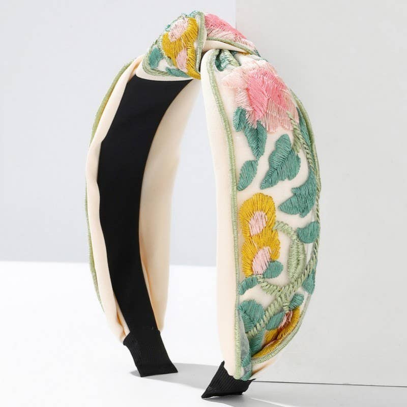 Cottage Core Floral Headband