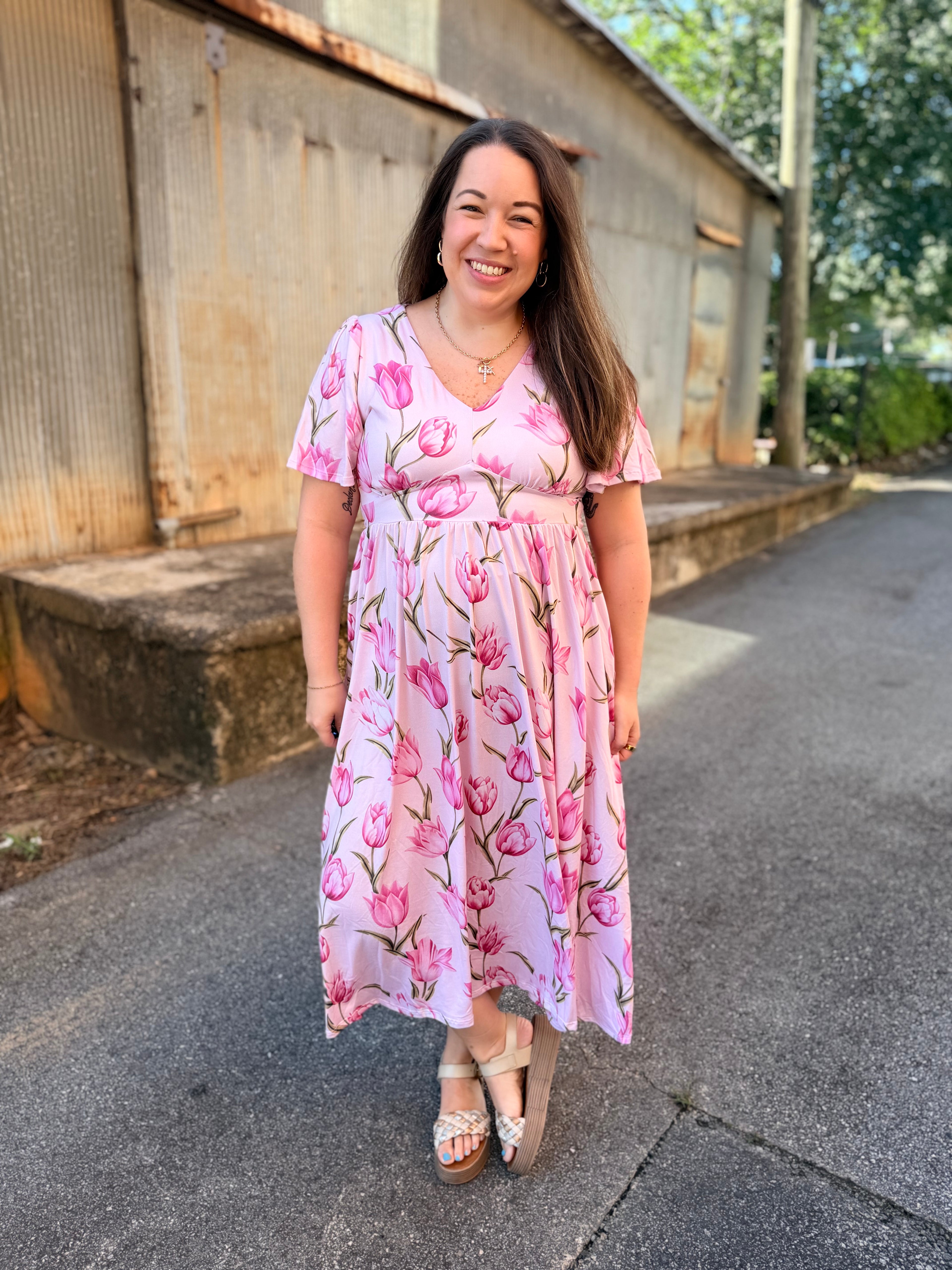 The Pink Bell Dress