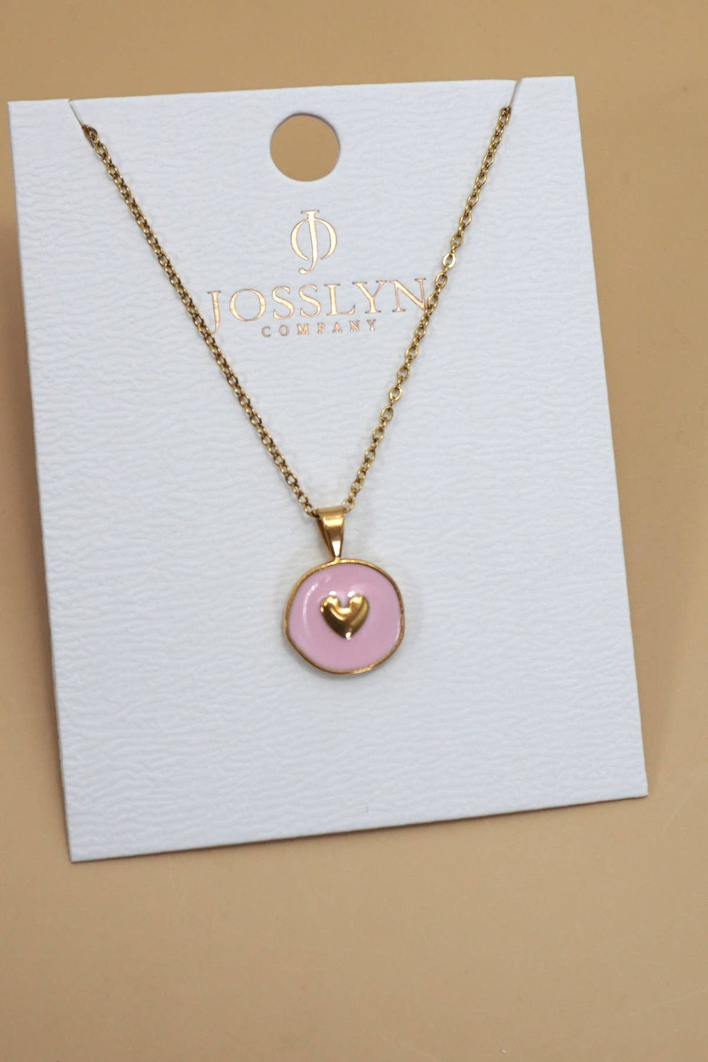 Circle Pendant Necklace