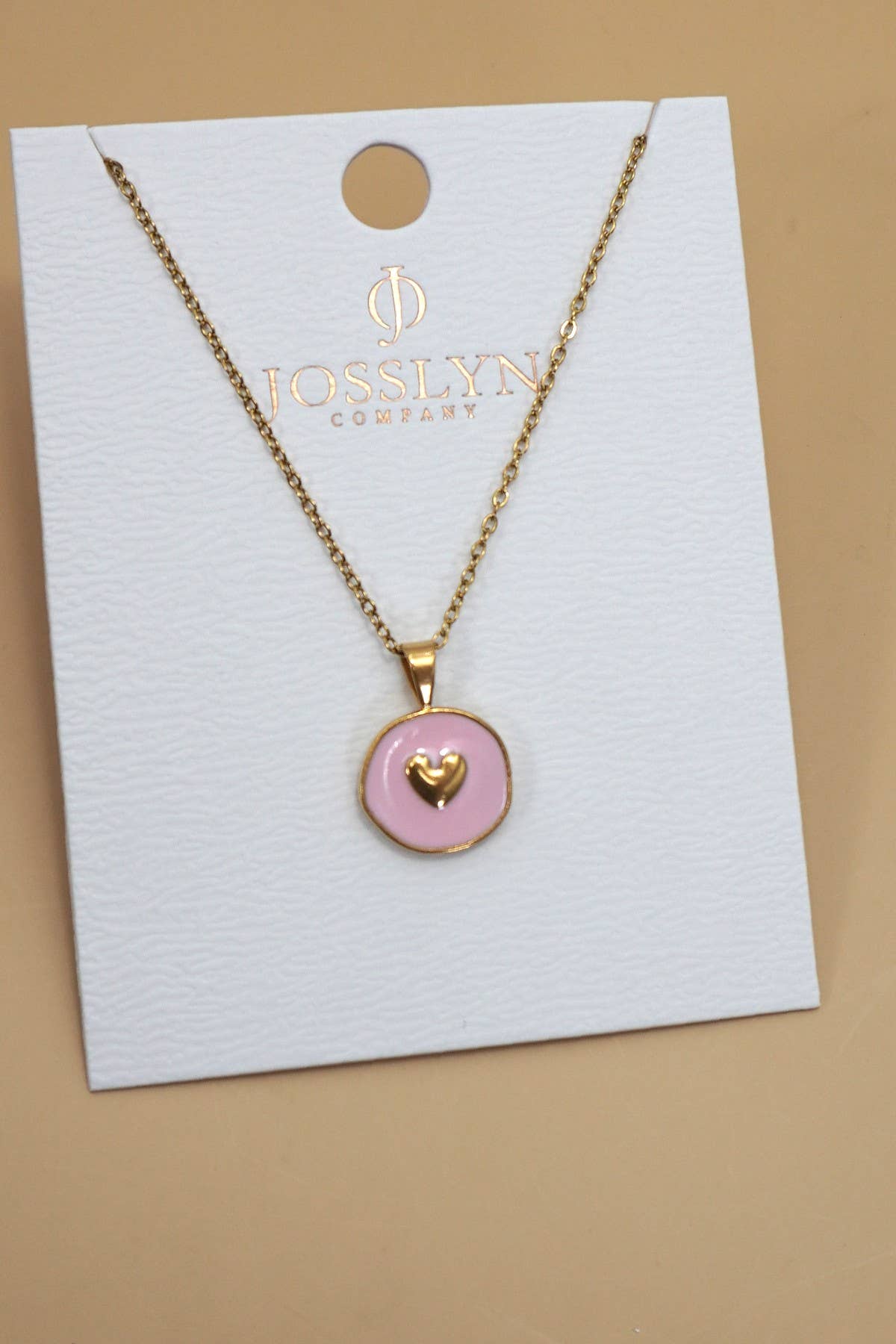 Circle Pendant Necklace