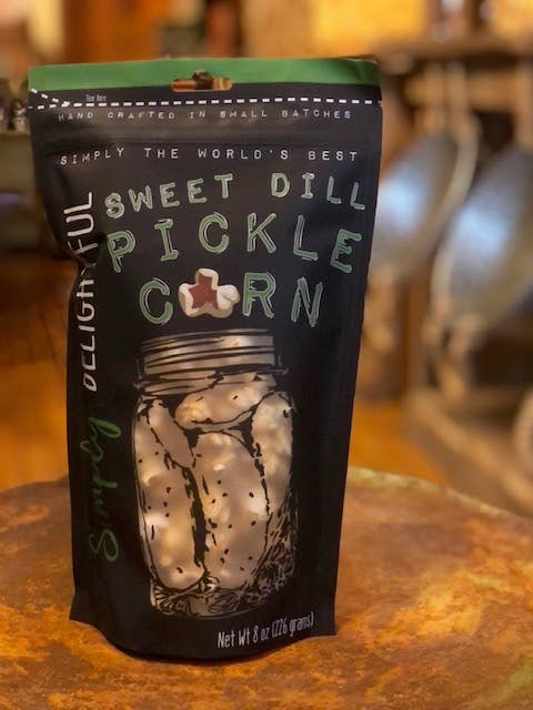 Sweet Dill Pickle Popcorn