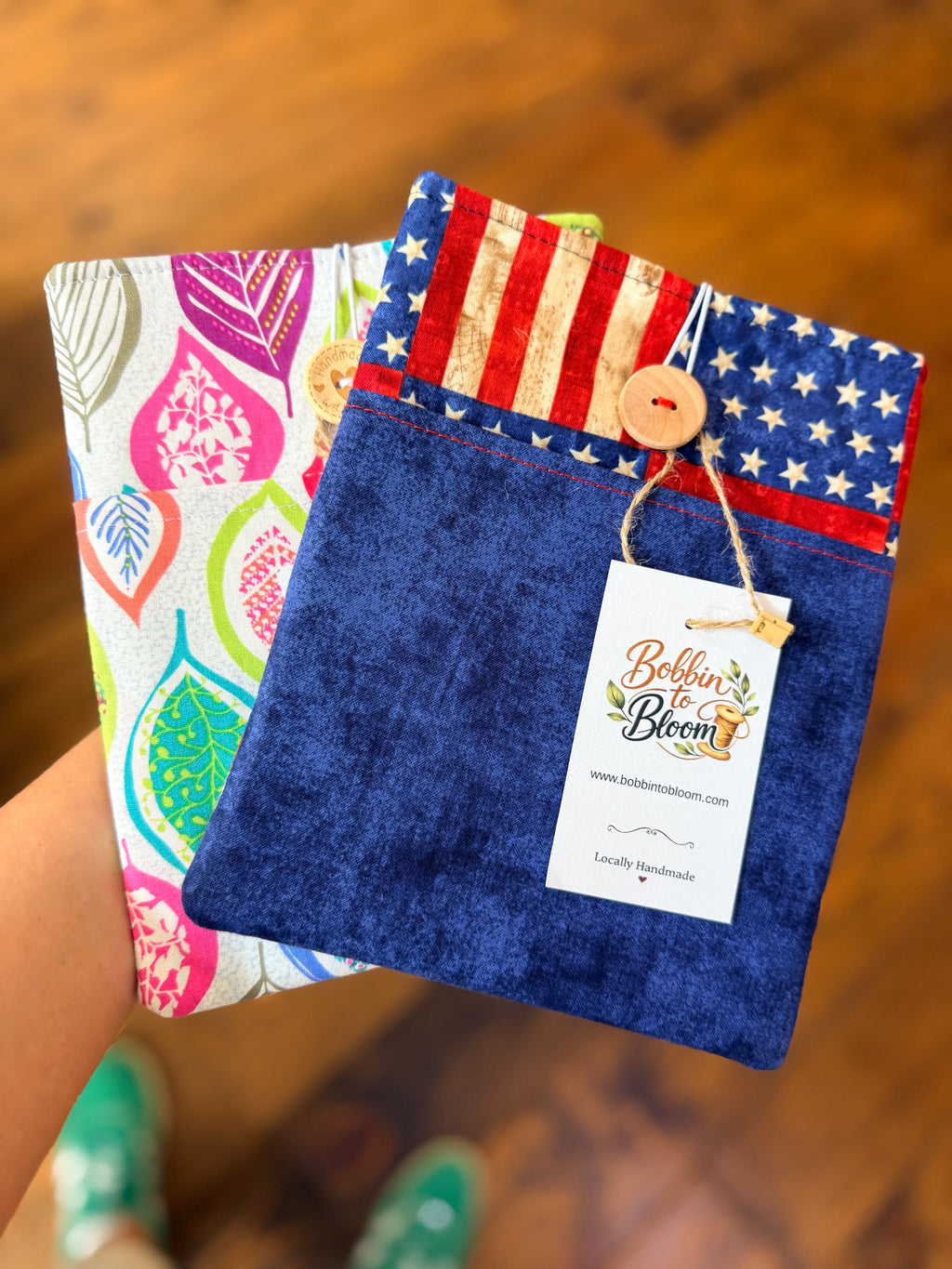 Bobbin to Bloom Book Sleeve - Small