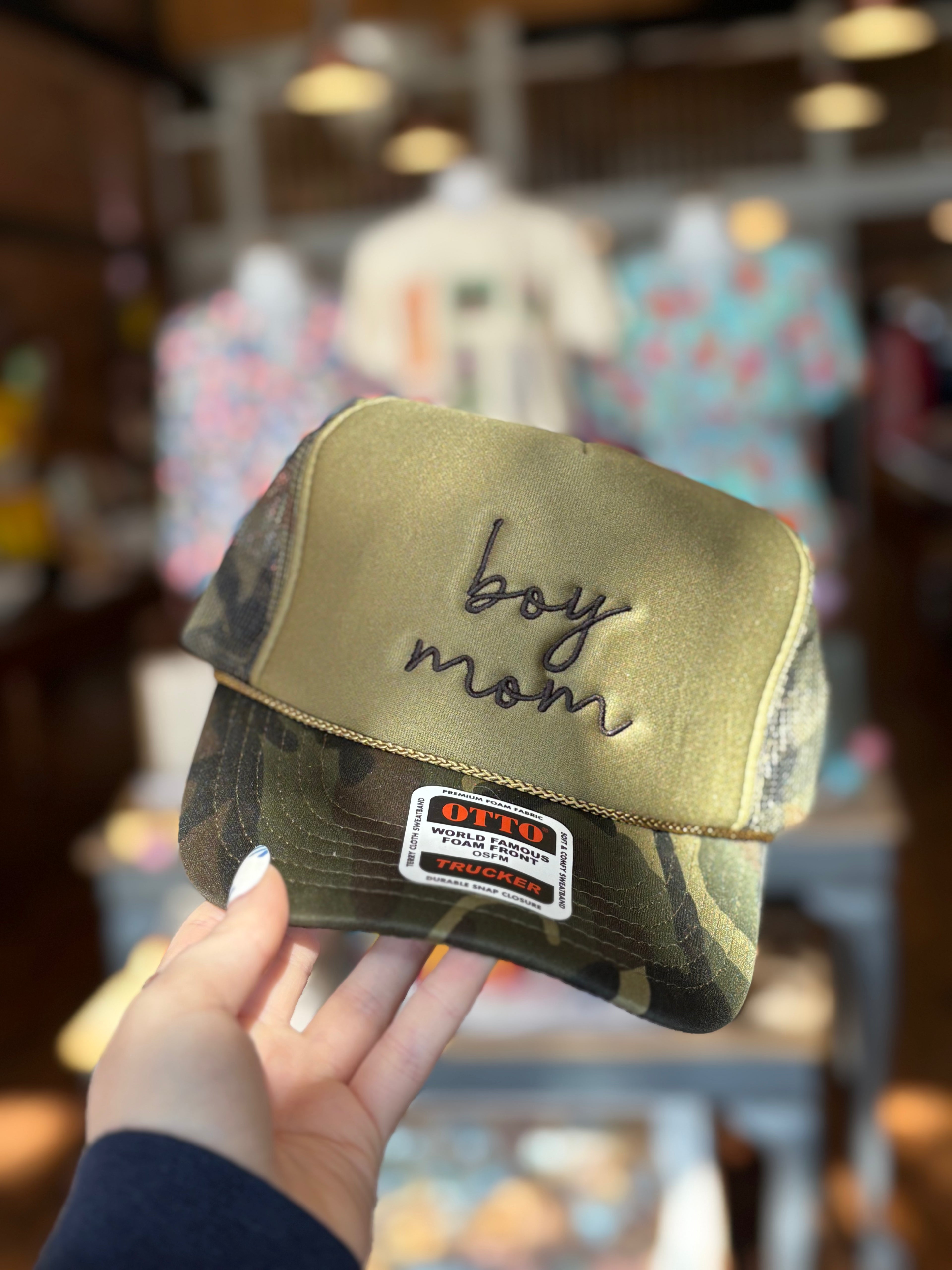 Mom Embroidered Hat