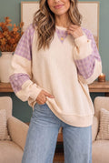 Patchwork & Pretty Pullover Top