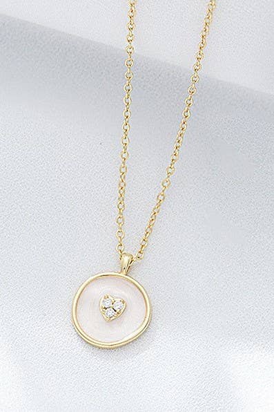 Circle Pendant Necklace
