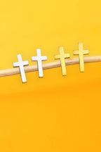 Cross Stud Earrings