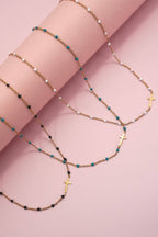Beaded Cross Necklace