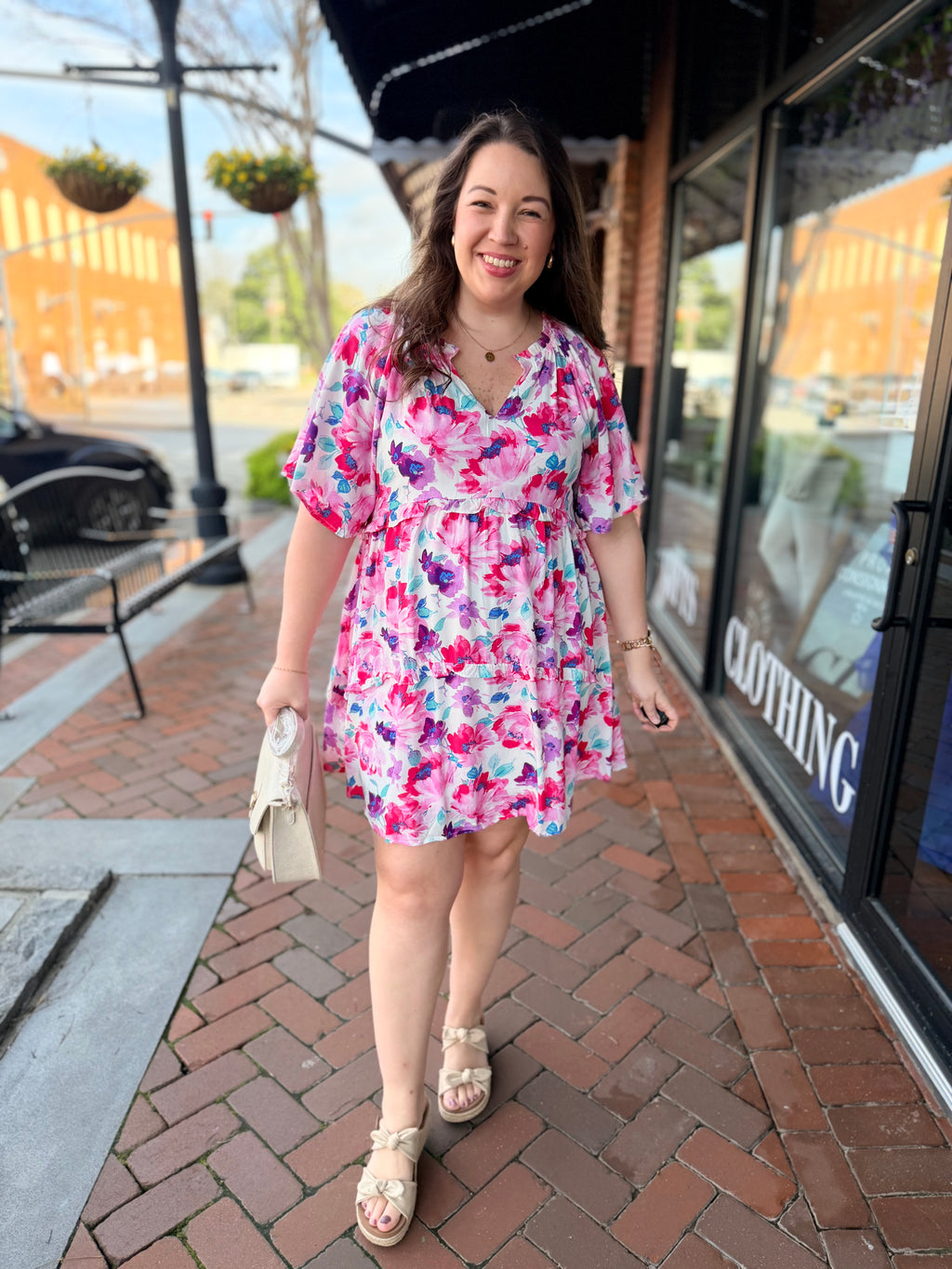 The Watercolor Garden Dress