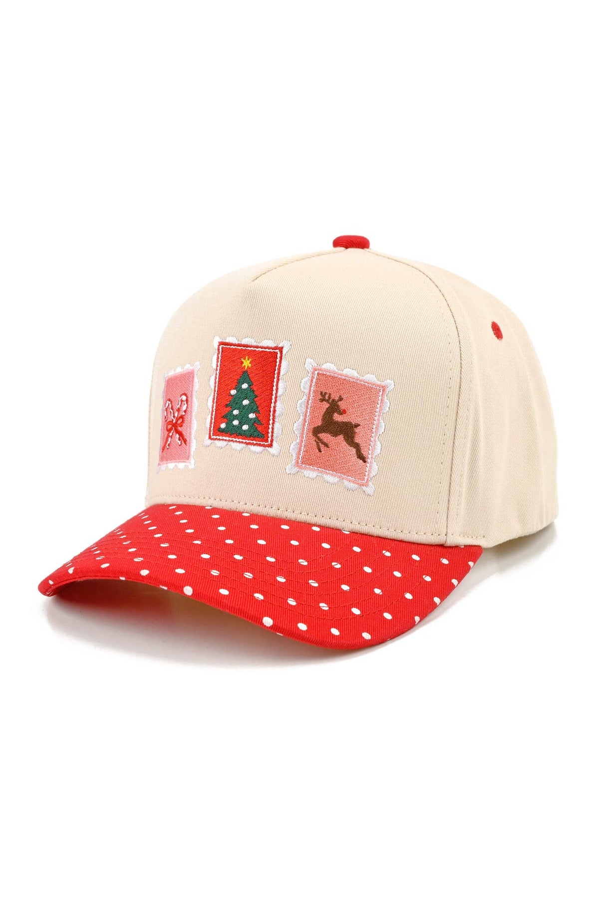 Christmas Stamp Trucker Hat