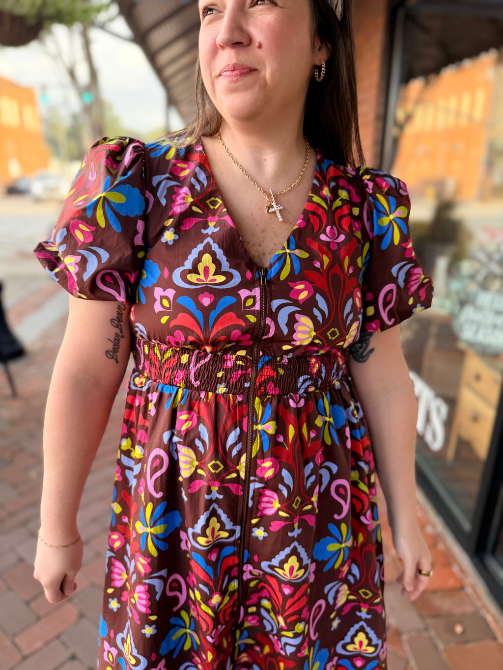 Meet Me at the Market Midi Dress