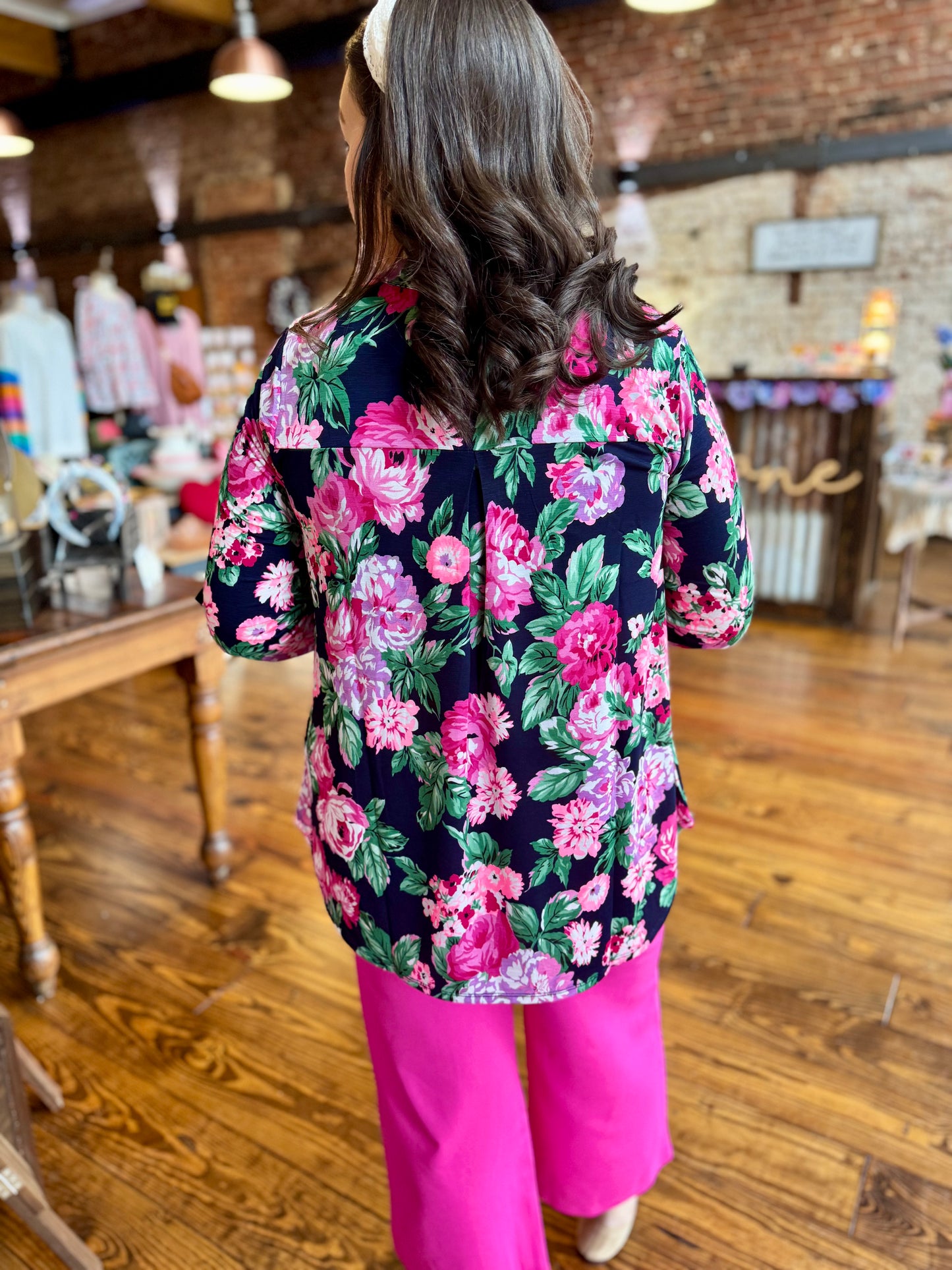 Libby Rose Floral Top