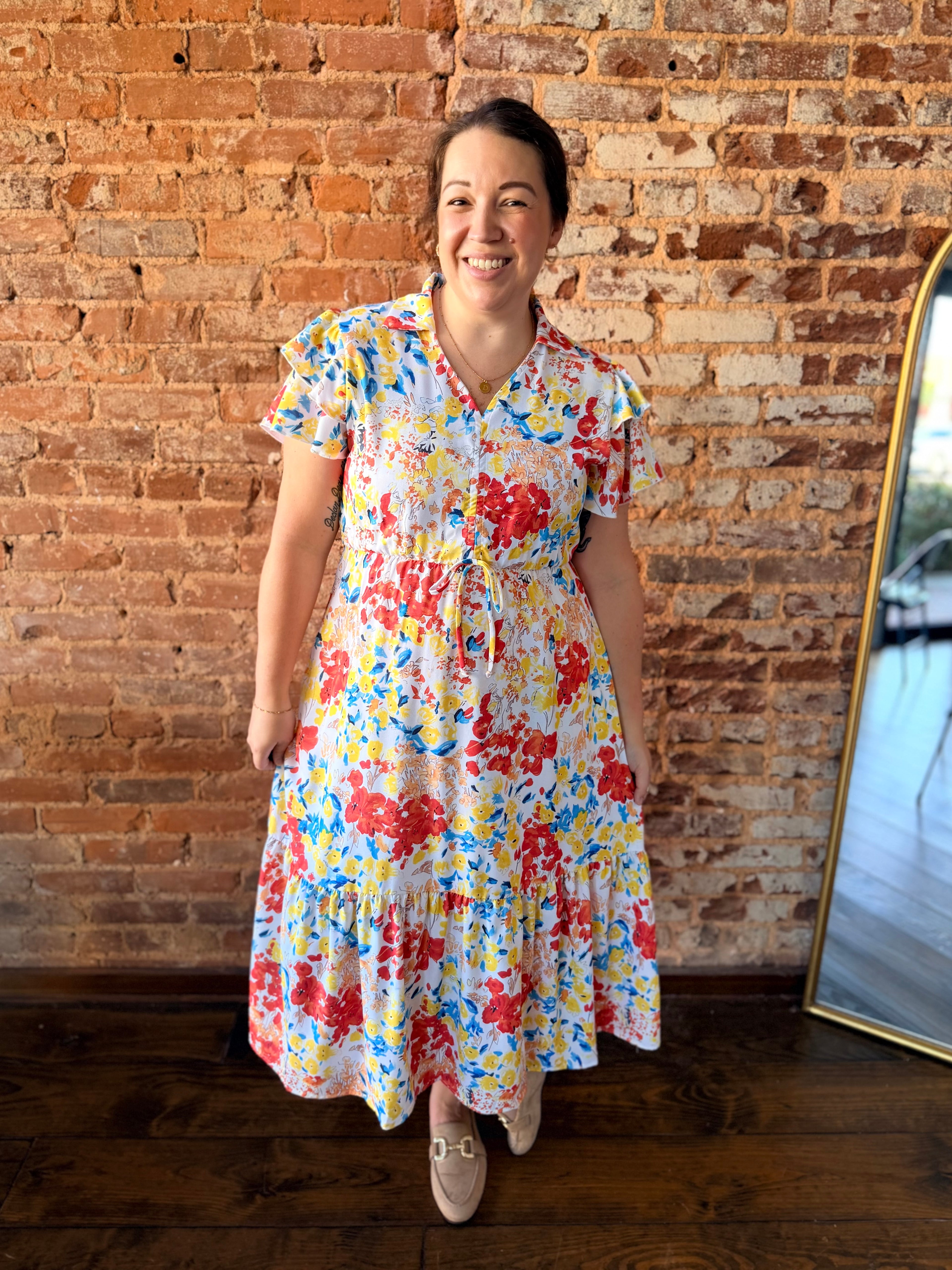 The Sunny Side Floral Dress