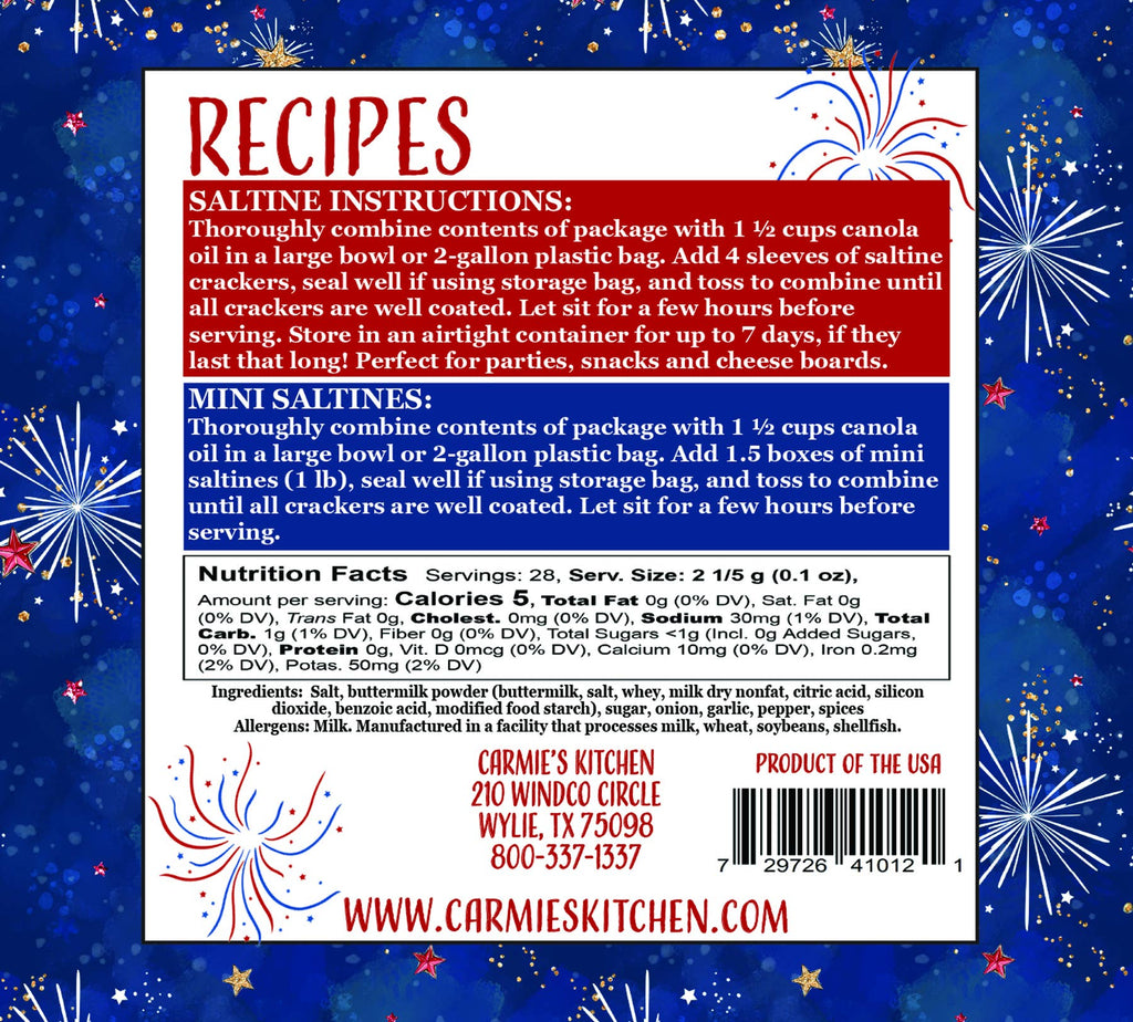 Rocket Ranch Cracker Seasoning