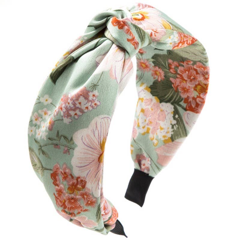 Silk Floral Headband