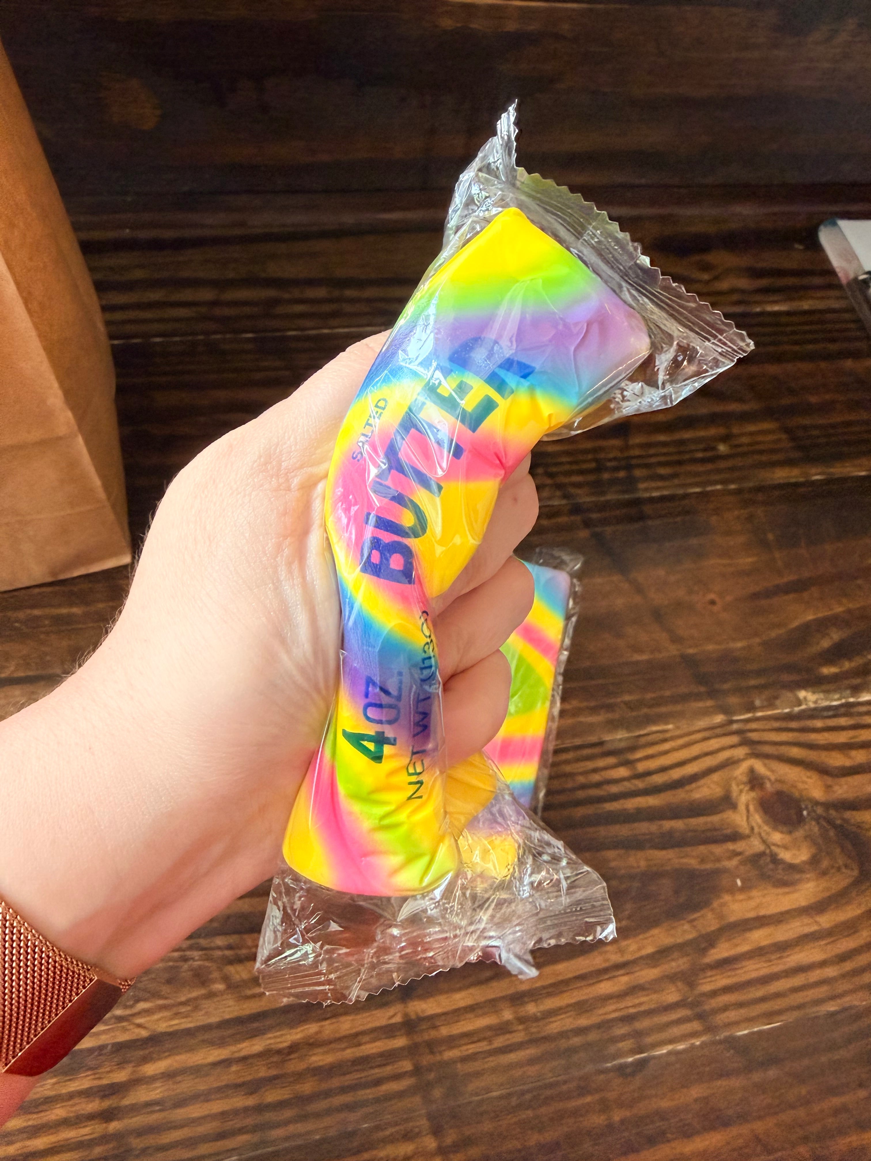 Tie Dye Butter Squishy