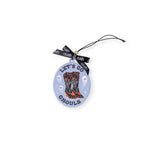 Let's Go Ghouls Car Air Freshener
