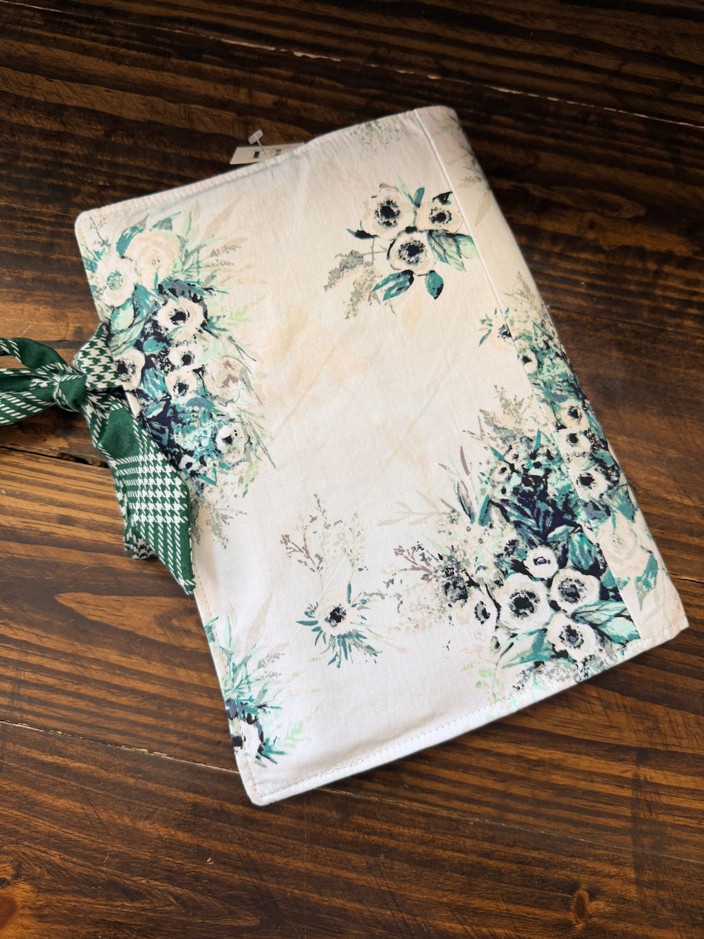 Bible Cover - Green Floral