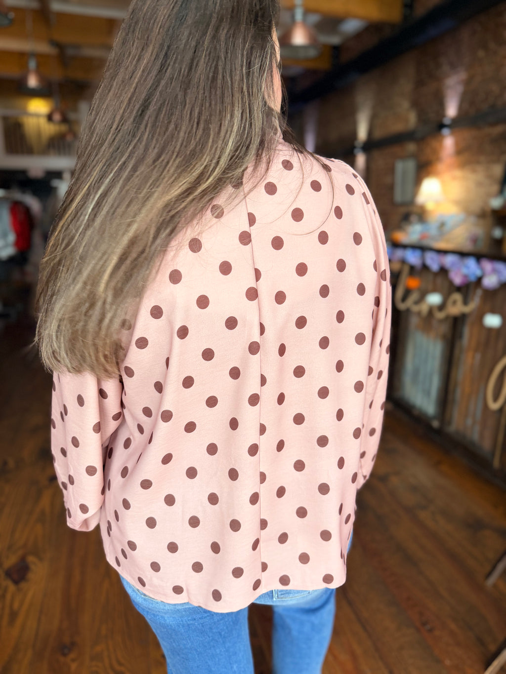Pretty in Polka Dots Blouse