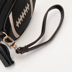 Football Wristlet with Tassel