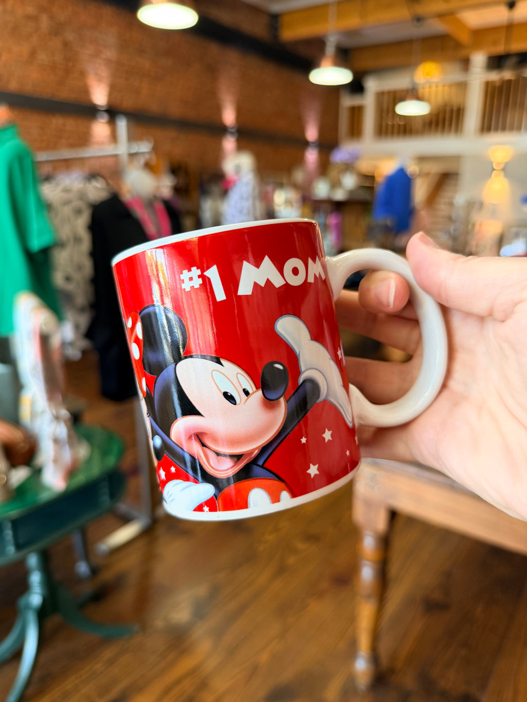 Disney “#1 Mom” Character Coffee Mug