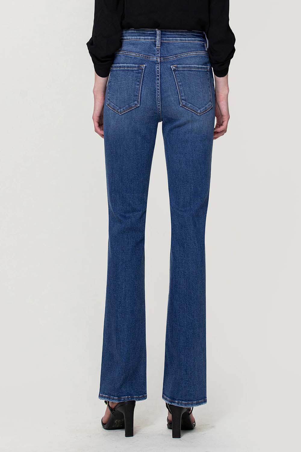 Skylar High Rise Bootcut Jeans - Vervet