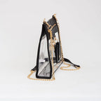 Clear Crossbody Bag With Sunglasses Holder