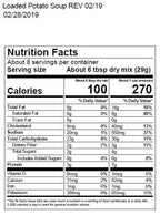 Rocky Mountain Trail Loaded Potato Soup Mix