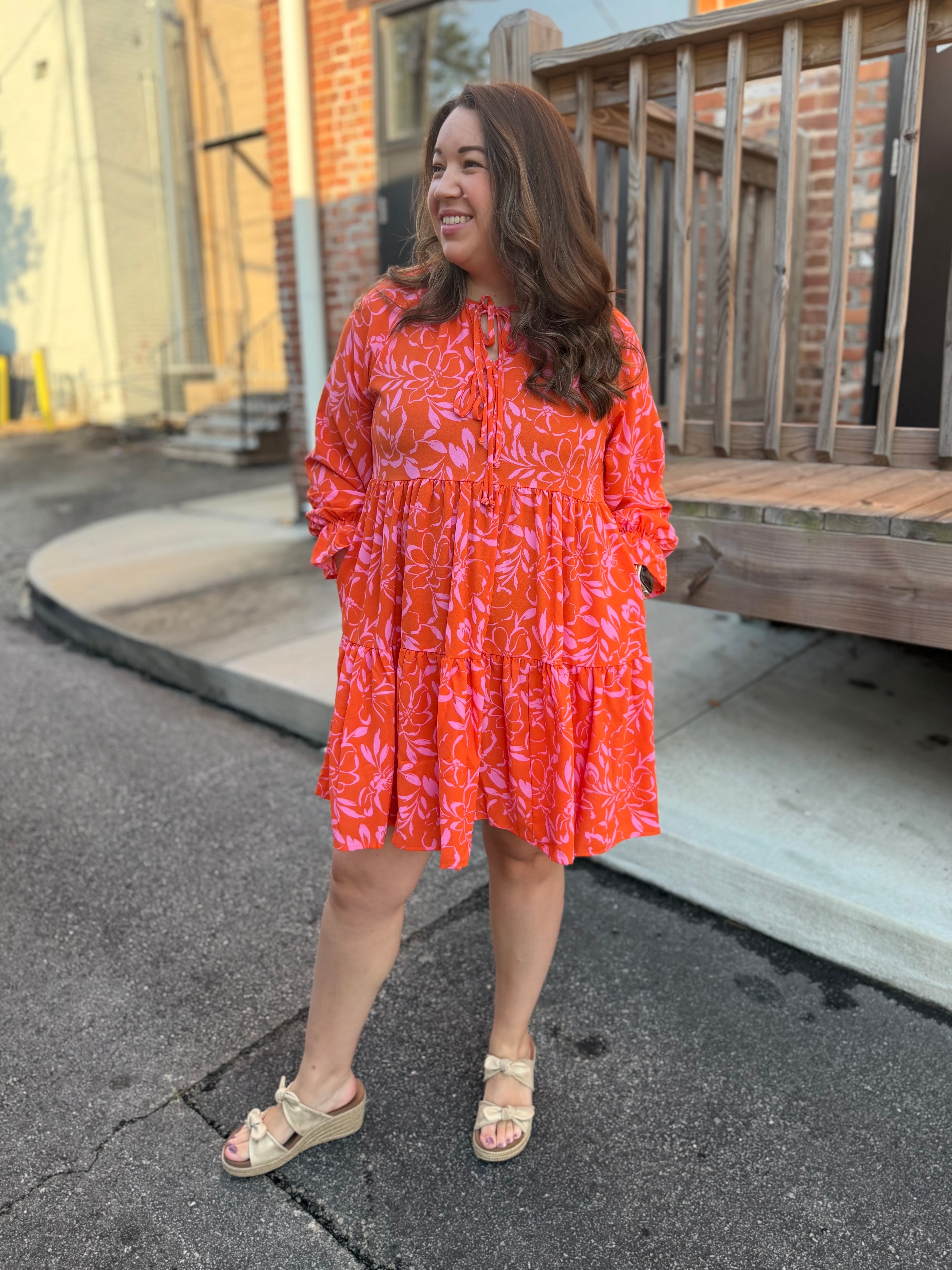 The Sunset Bloom Dress 🌺