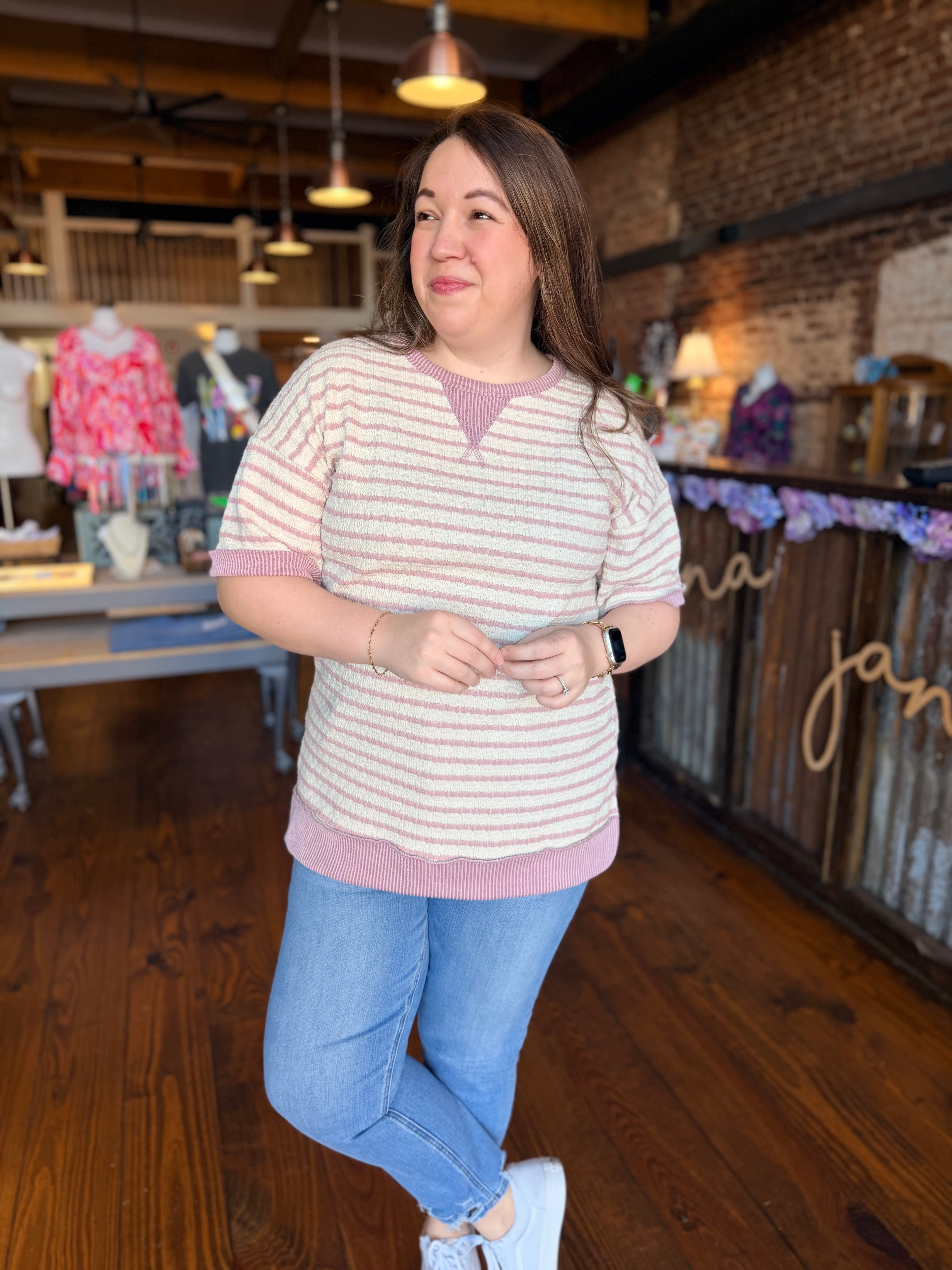 The Sweet & Simple Stripe Top