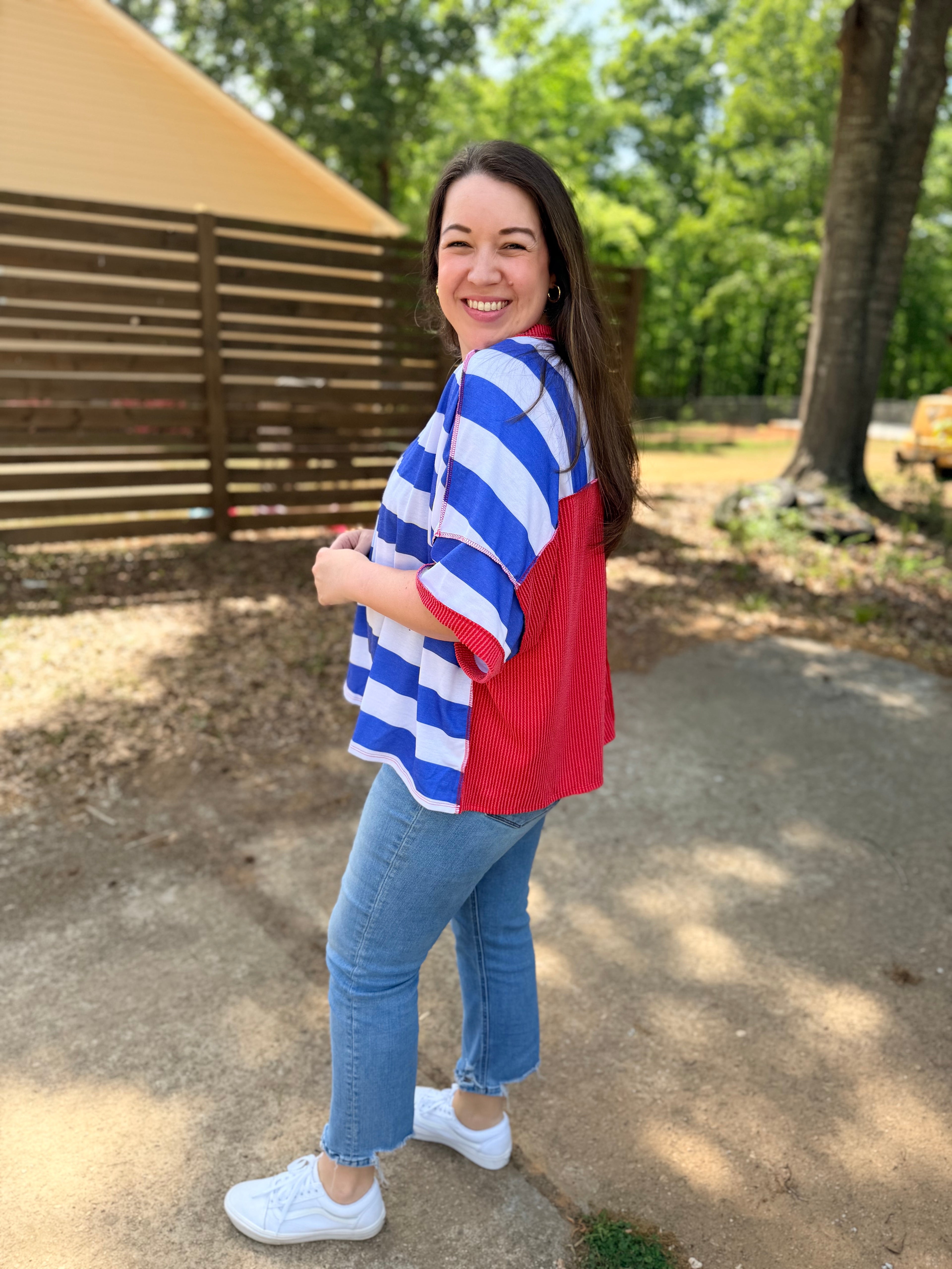 The Liberty Belle Top