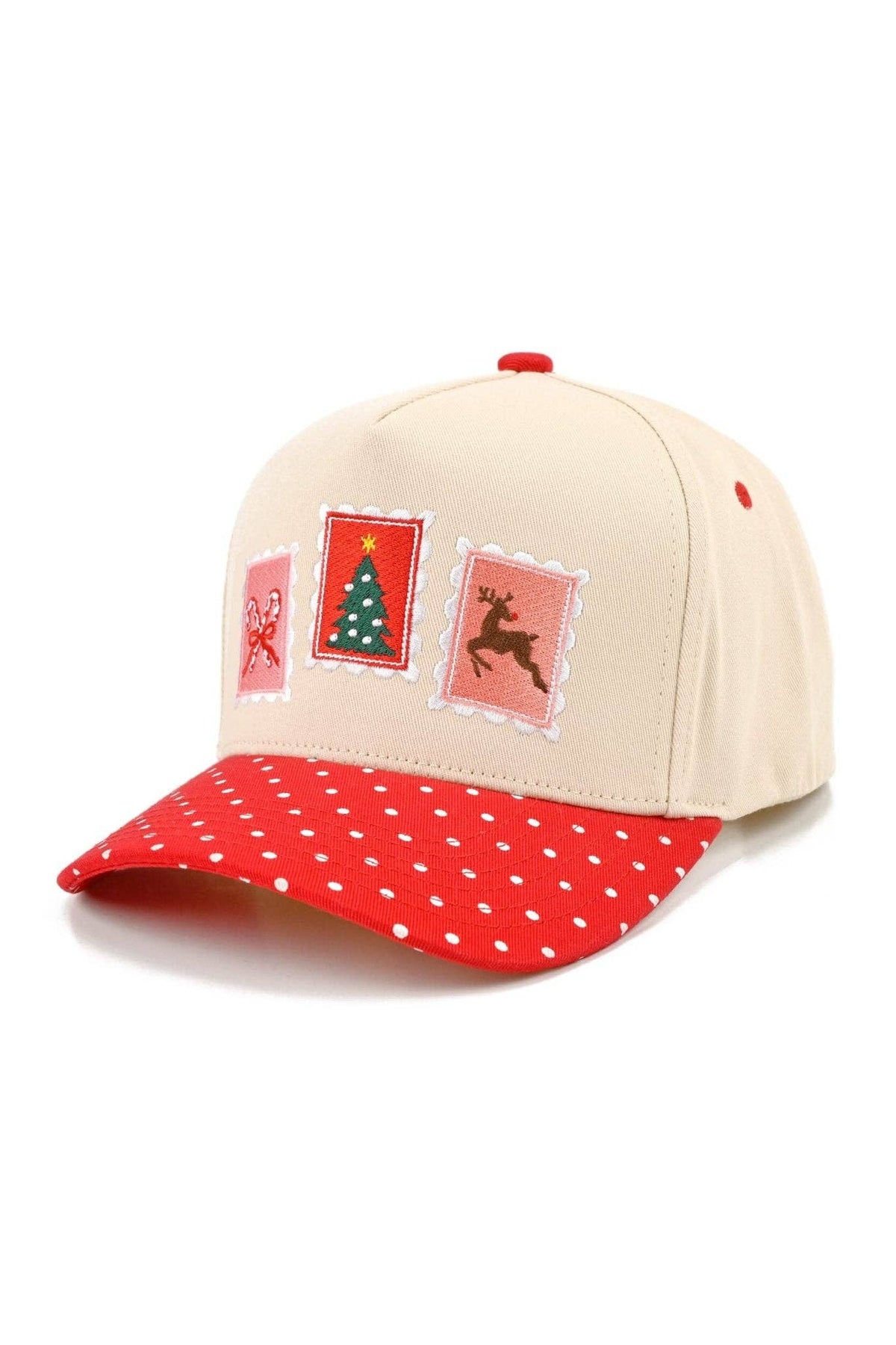 Christmas Stamp Trucker Hat