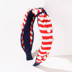 Stripes & Pearls Headband