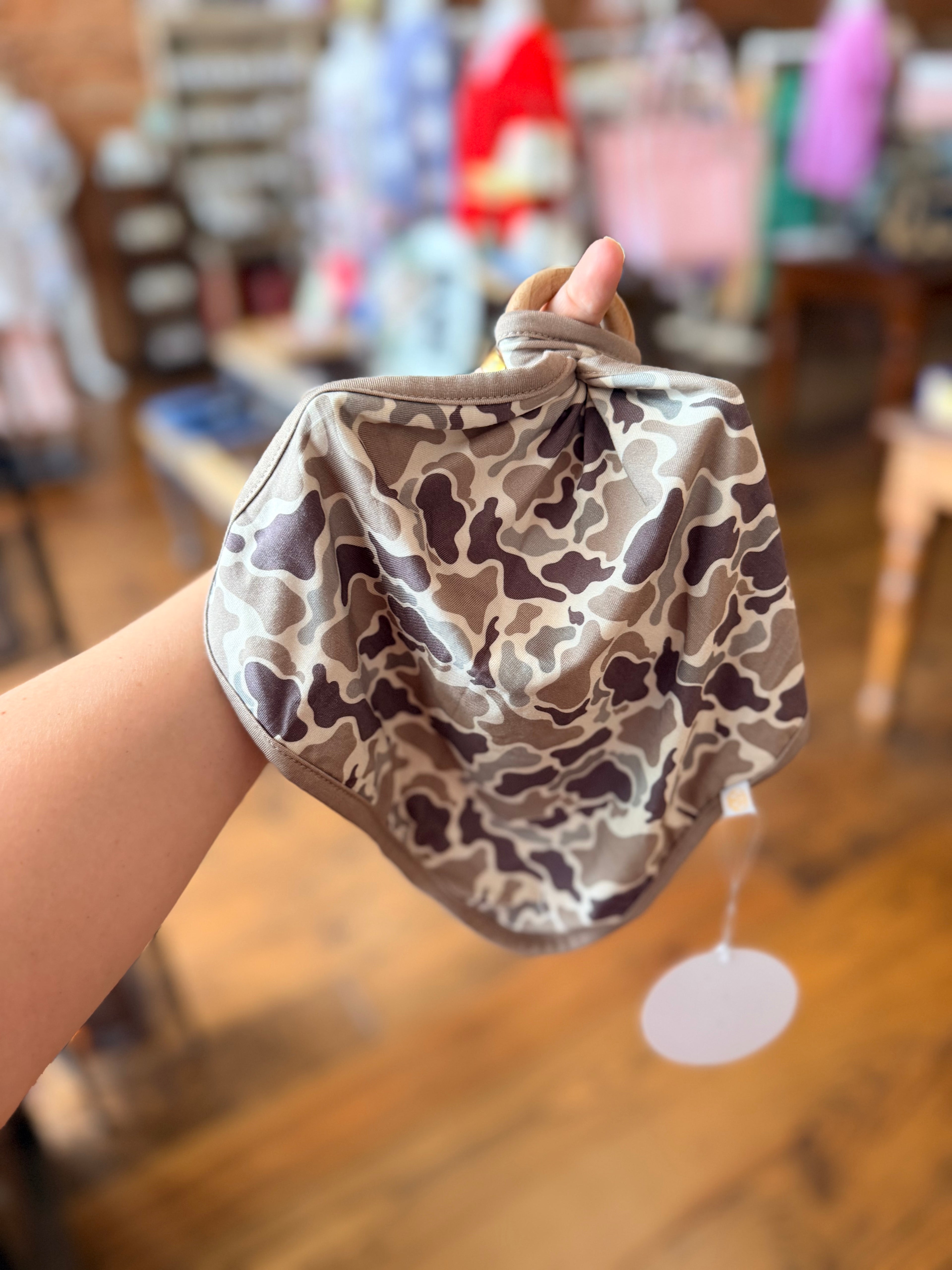 "Big Chad" Camo Bamboo Lovey