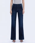 Vintage High Rise Flare Jeans - Vervet