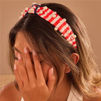 Stripes & Pearls Headband