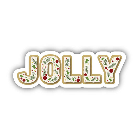 Jolly Frosted Cookies - Holiday Sticker