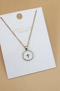 Circle Pendant Necklace