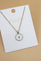 Circle Pendant Necklace