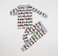 Vintage Tractors Bamboo Pajamas Set - Toddler
