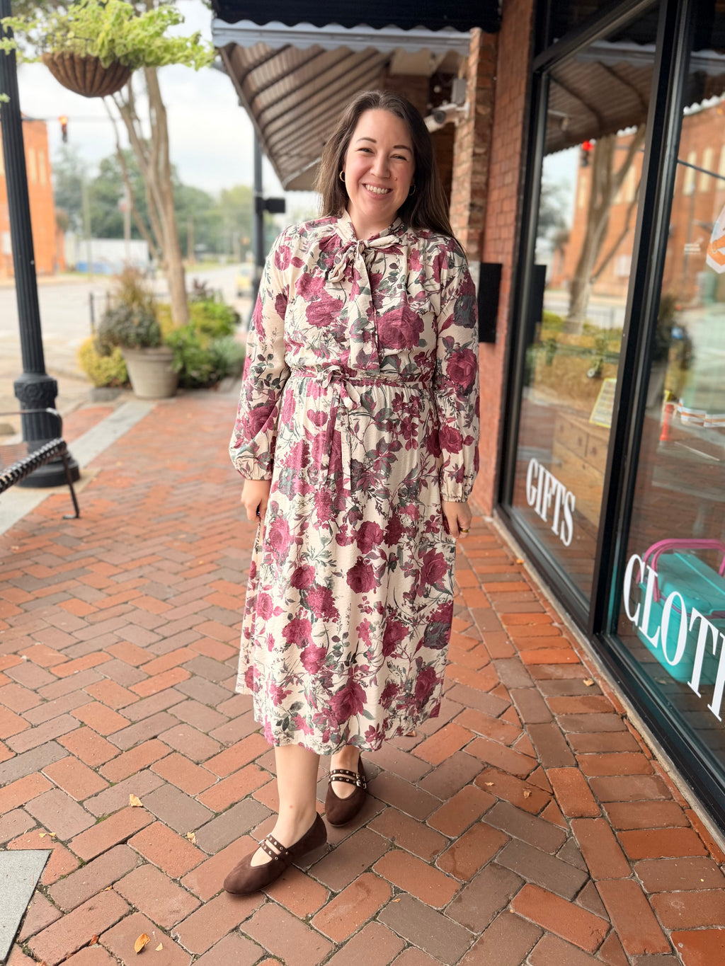 Forever in Bloom Floral Midi Dress