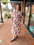 Forever in Bloom Floral Midi Dress