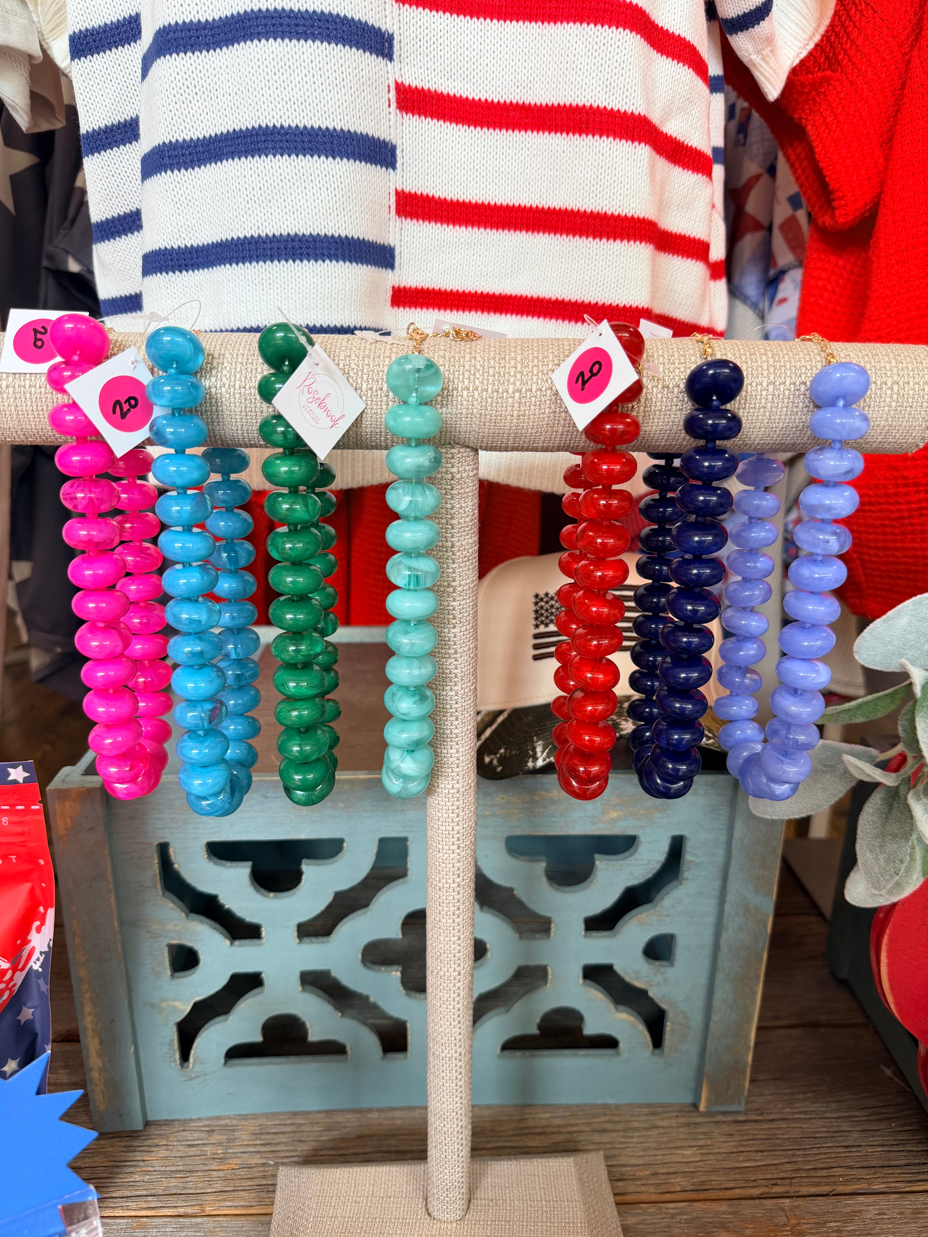 Rosebrook Chunky Beaded Necklaces