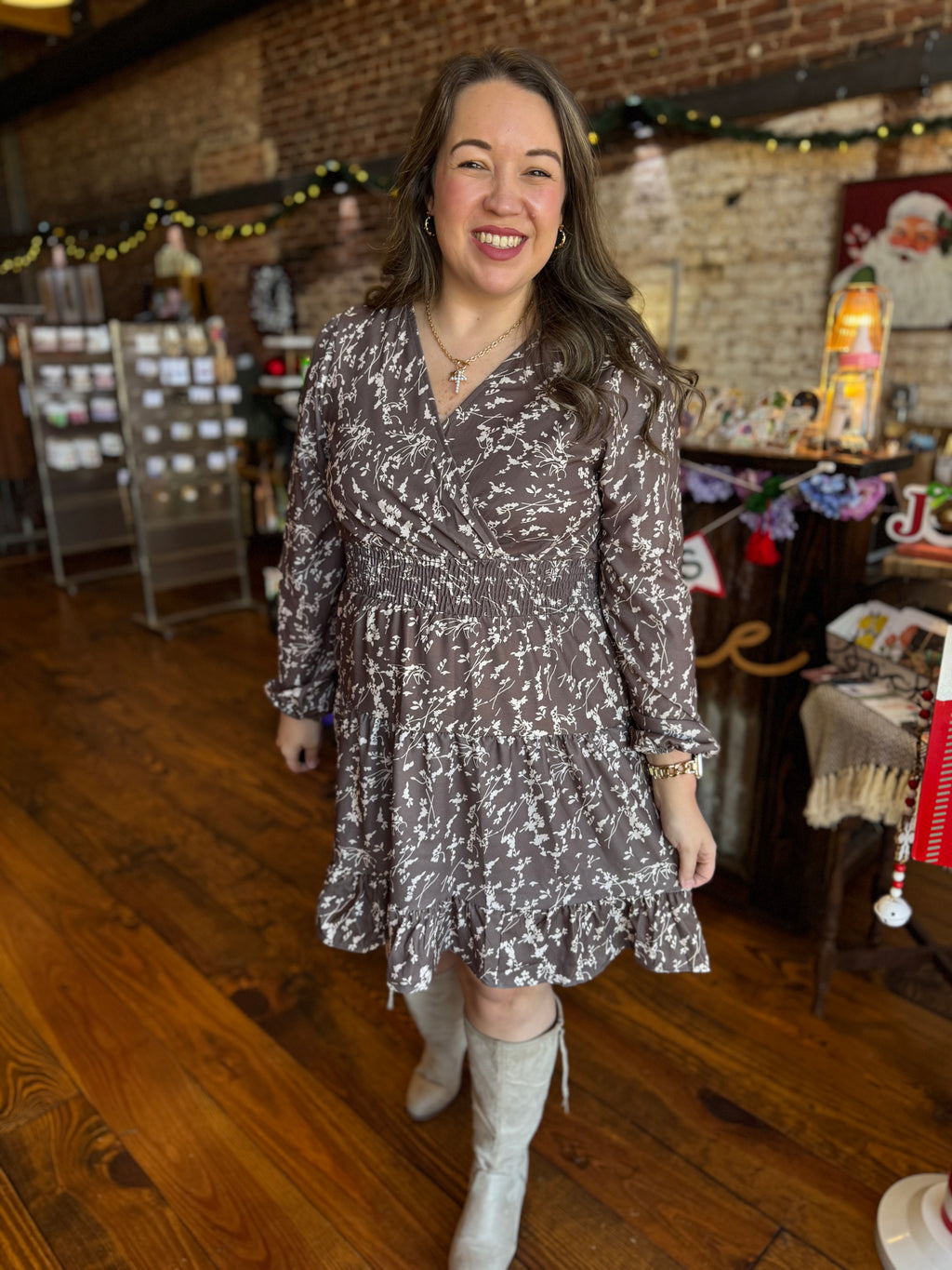 The Sweetly Spoken Floral Dress