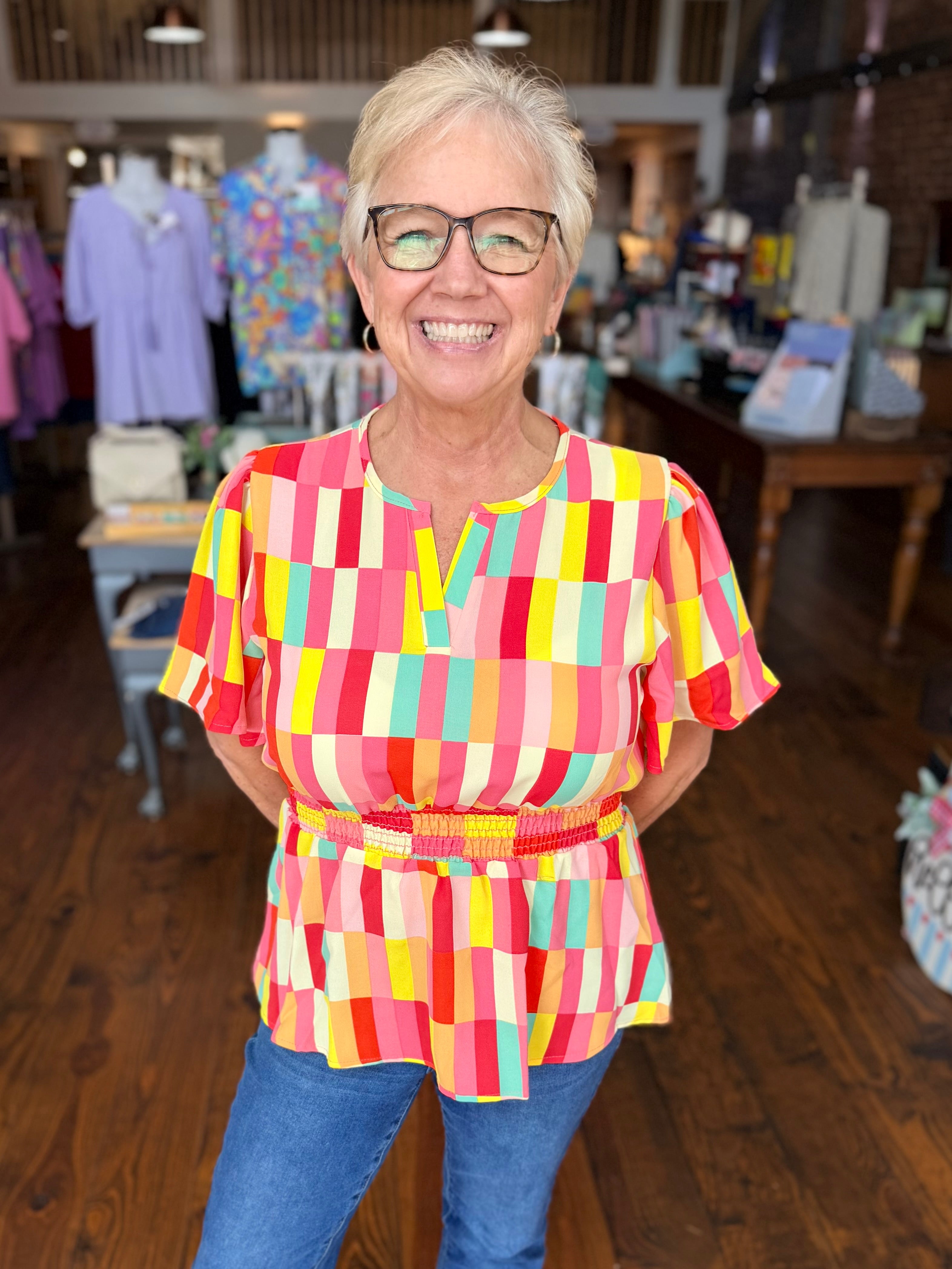 The Color Me Happy Top