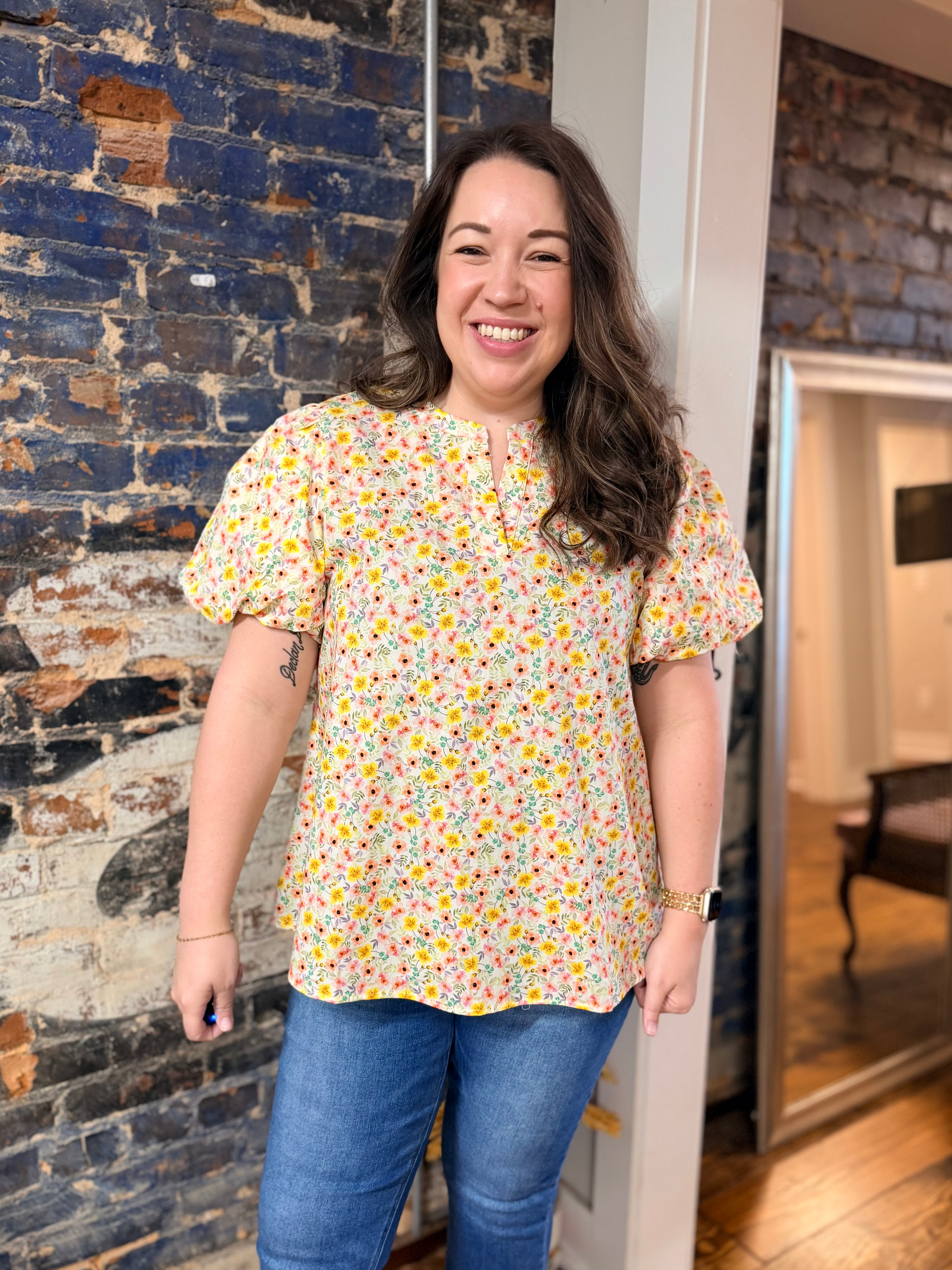 The Sunshine & Daisies Top