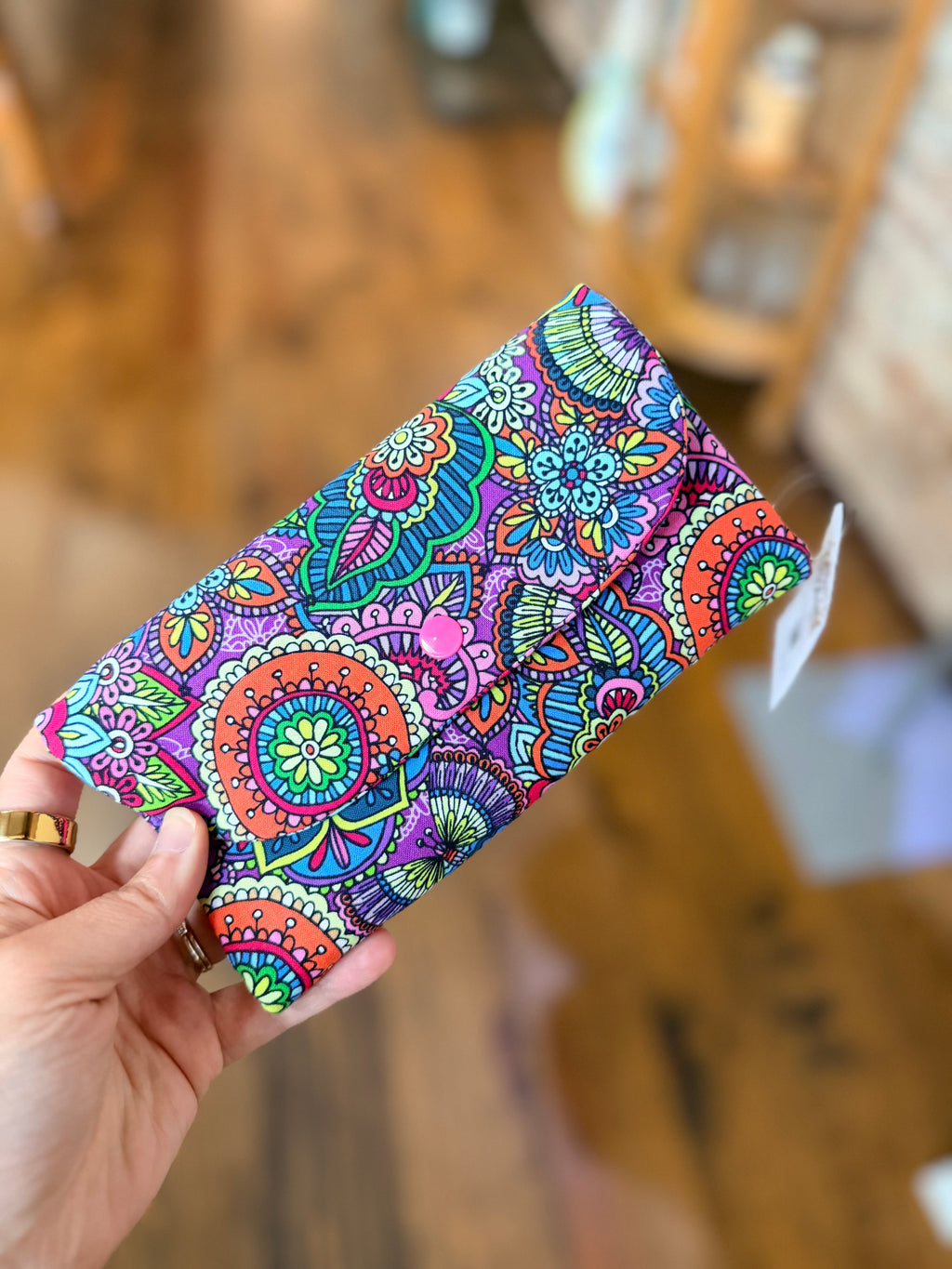 Bobbin to Bloom Accordion Wallet