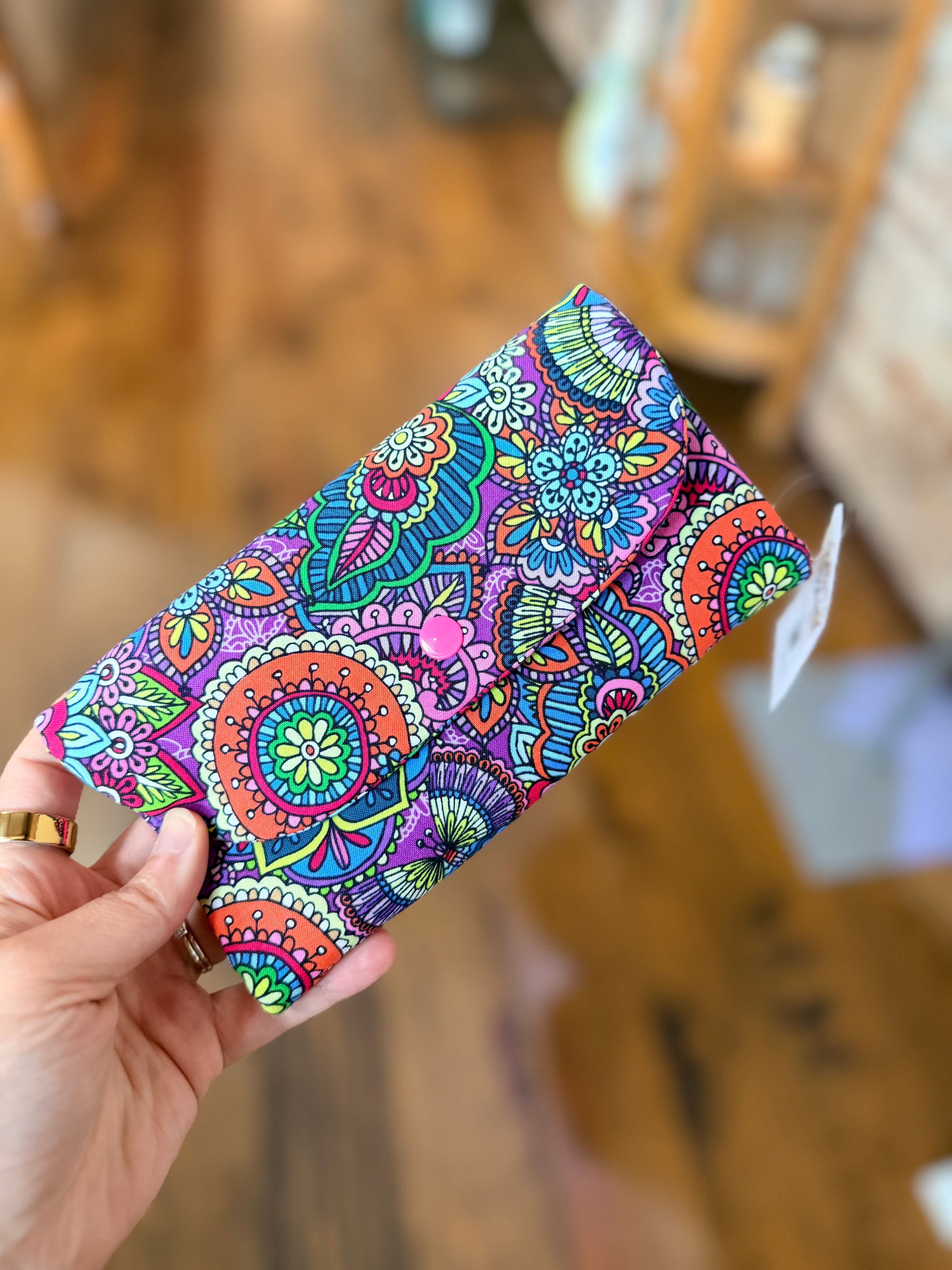 Bobbin to Bloom Accordion Wallet